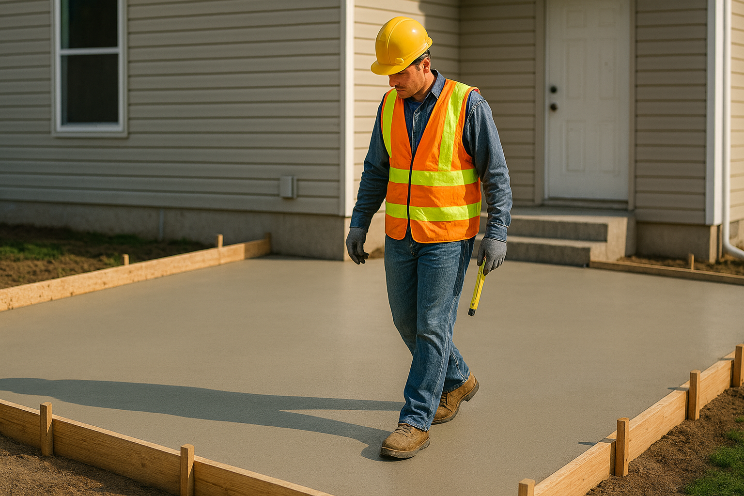 Через сколько после заливки бетона можно ходить и снимать опалубку?